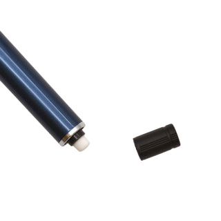 Uni Kuru Toga Dive Mechanical Pencil 0.5 Abyss Blue cap removed showing eraser – Shibuya Stationery