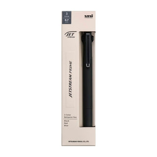 Uni Jetstream Prime 3 Color Ballpoint Pen 0.7mm Black in package – Shibuya Stationery