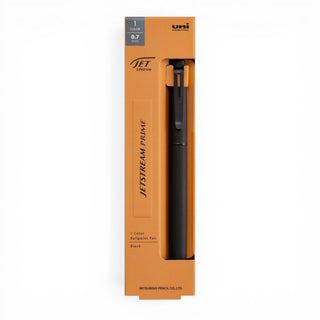 Uni Jetstream Prime Single Twist Ballpoint Pen 0.7mm - Black