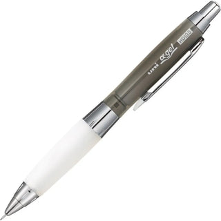 Uni alpha-gel Shaker Mechanical Pencil - Chrome Black - 0.5 mm - Slightly Firm Grip 