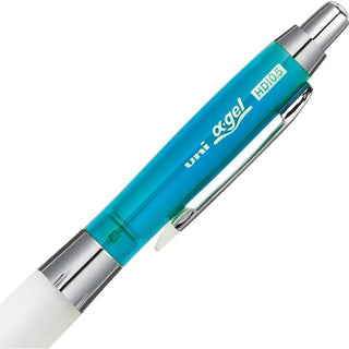 Uni alpha-gel Shaker Mechanical Pencil - Chrome Blue - 0.5 mm - Slightly Firm Grip