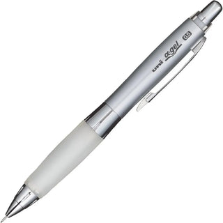 Uni alpha-gel Shaker Mechanical Pencil - White - 0.5mm - Soft Grip