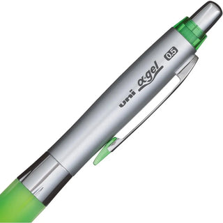 Uni alpha-gel Shaker Mechanical Pencil - Yellow Green - 0.5mm - Soft Grip