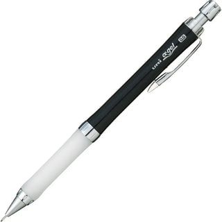 Uni alpha-gel slim Mechanical Pencil - Pure Black - 0.5mm - Soft Grip