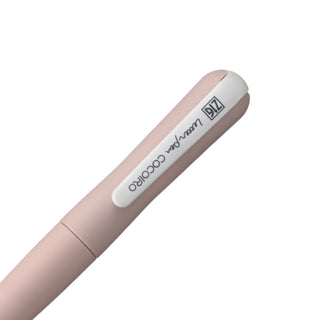 ZIG Letter Pen COCOIRO Potter's Pink cap close-up – Shibuya Stationery