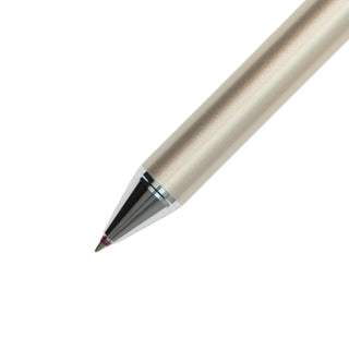 Zebra Sharbo Nu Multi Pen 0.5 - Champagne Gold tip close-up - Shibuya Stationery