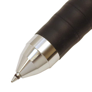 Zebra DelGuard +2C Multi Pen ballpoint pen tip close-up - Shibuya Stationery 