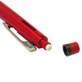 Zebra DelGuard +2C Multi Pen eraser detail - Shibuya Stationery