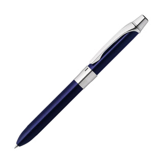 Filare 2+S Multi Pen 0.5mm  Zebra brand in color blue displayed diagonally on a white background - Shibuya Stationery Store