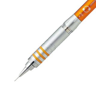 Zebra Tect 2-Way Mechanical Pencil nib close-up 0.5 Orange - Shibuya Stationery