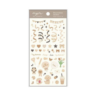 myfa decorative Stickers - Chiffon Beige