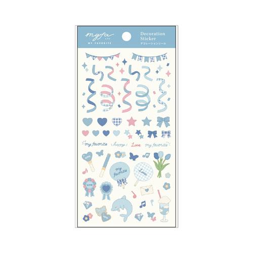 Lihit Lab myfa decorative Stickers - Powder Blue