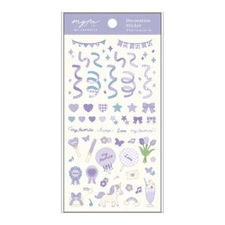 myfa decorative Stickers - Lilac Purple